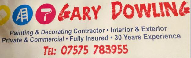 Gary Dowling Painter and Decorator logo