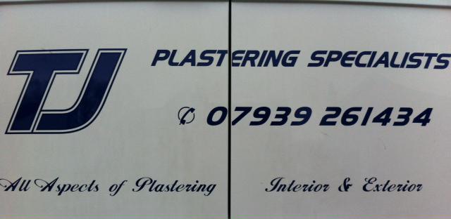 TJ Plastering Specialists logo